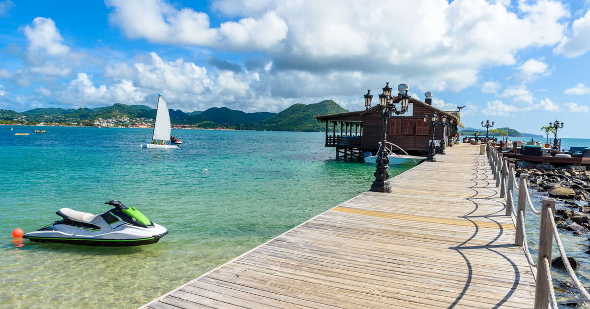 London - Saint Lucia