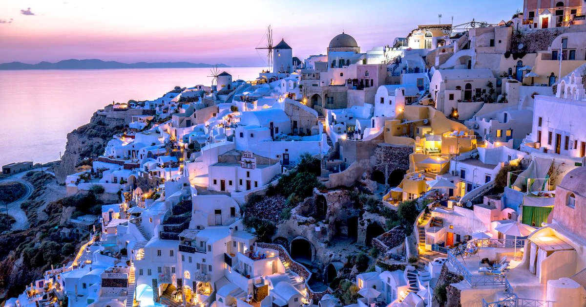 London - Santorini